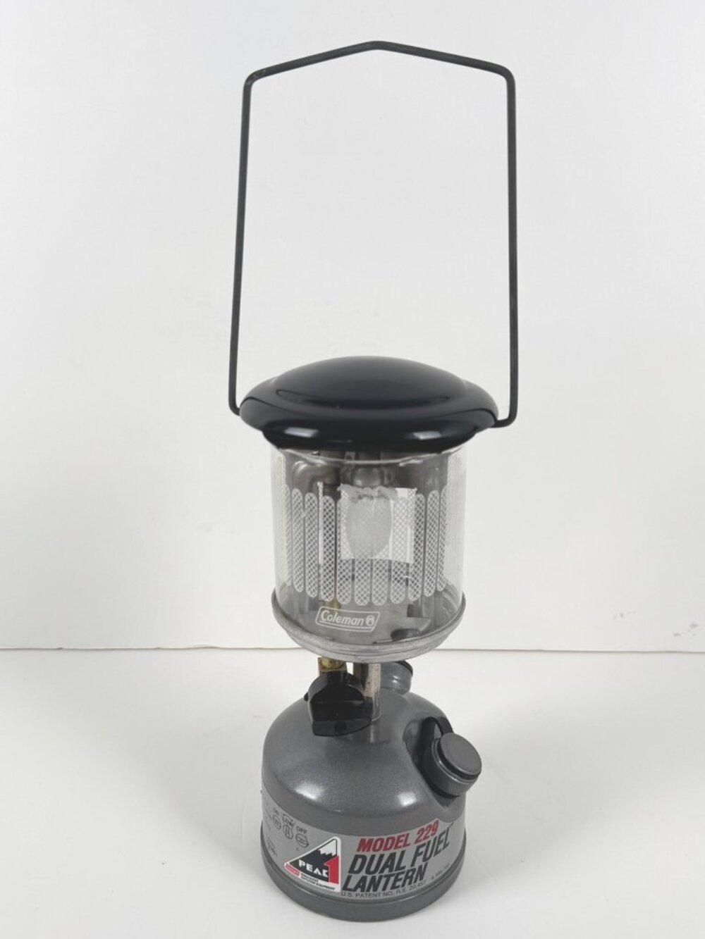 Coleman Peak 1 Dual Fuel Lantern Model 229 1 Mantel Camping Outdoor MC-95